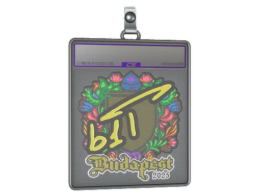 Sticker Slab | b1t (Embroidered) | Budapest 2025
