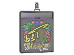 Sticker Slab | b1t (Embroidered) | Budapest 2025