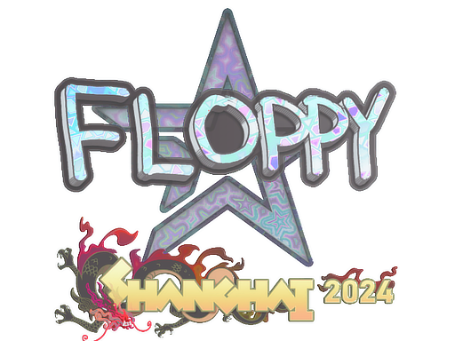 Sticker | floppy (Holo) | Shanghai 2024
