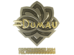 Sticker | dumau (Gold) | Copenhagen 2024