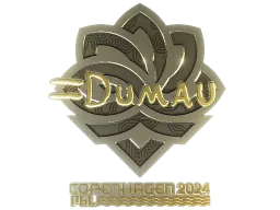 Sticker | dumau (Gold) | Copenhagen 2024