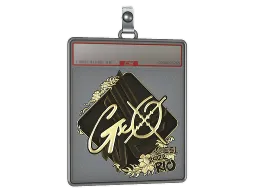 Sticker Slab | gxx- (Gold) | Rio 2022