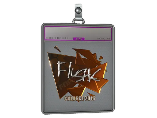 Sticker Slab | flusha (Foil) | Cologne 2016