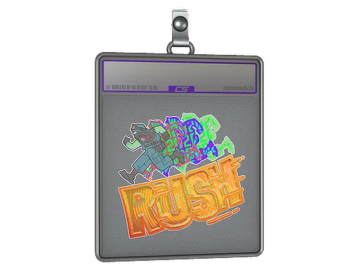 Sticker Slab | Rush 4x20 (Holo)