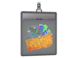 Sticker Slab | Rush 4x20 (Holo)