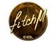 Sticker | fitch (Gold) | Katowice 2019 CS2 skin
