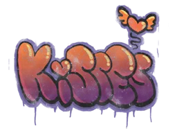 Sealed Graffiti | Kisses