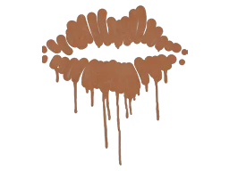 Sealed Graffiti | Kiss (Tiger Orange)