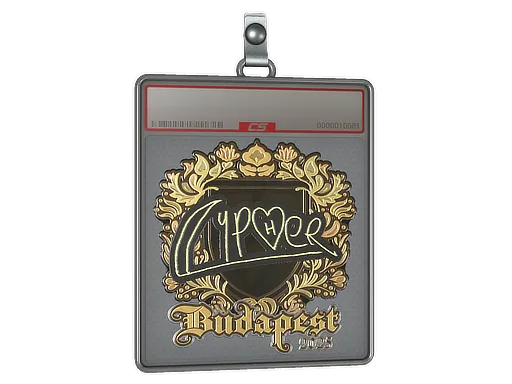 Sticker Slab | Cypher (Gold) | Budapest 2025
