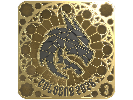 Sticker | Team Spirit (Gold, Ranked) | Cologne 2026
