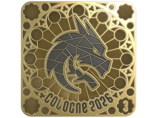 Sticker | Team Spirit (Gold, Ranked) | Cologne 2026