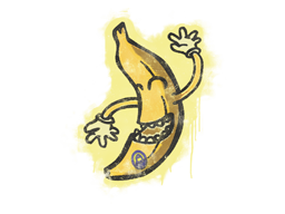Sealed Graffiti | Banana