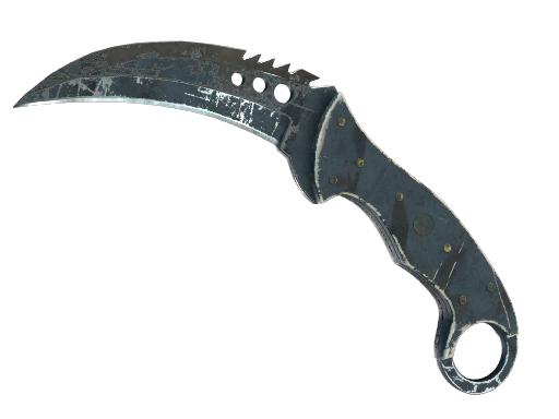 ★ StatTrak™ Talon Knife | Night Stripe (Battle-Scarred)