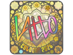 Sticker | latto (Holo, Ranked) | Cologne 2026