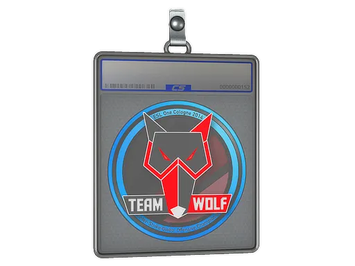Sticker Slab | MTS GameGod Wolf | Cologne 2014