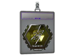 Sticker Slab | Zeus (Foil) | London 2018