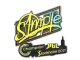 Sticker | s1mple | Stockholm 2021 CS2 skin