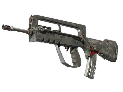 Souvenir FAMAS | Grey Ghost (Battle-Scarred)