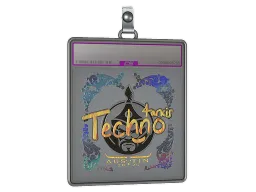Sticker Slab | Techno4K (Holo) | Austin 2025