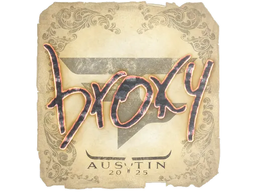 Sticker | broky | Austin 2025