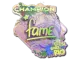 Sticker | fame (Holo, Champion) | Rio 2022 CS2 skin