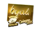 byali (Gold) | Cologne 2015