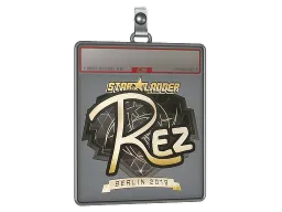 Sticker Slab | REZ (Gold) | Berlin 2019