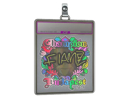 Sticker Slab | FlameZ (Holo, Champion) | Budapest 2025