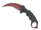 ★ Karambit | Crimson Web (Well-Worn)