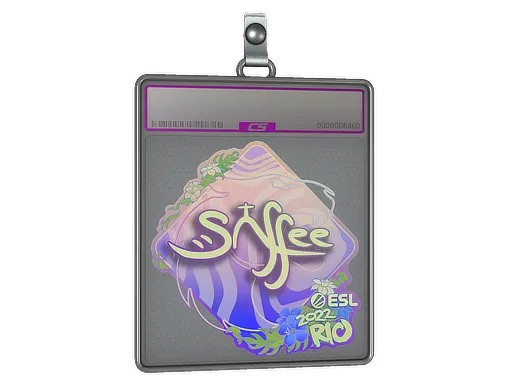 Sticker Slab | saffee (Holo) | Rio 2022