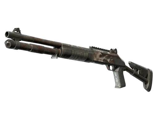 StatTrak™ XM1014 | Oxide Blaze (Battle-Scarred)