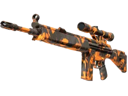 StatTrak™ G3SG1 | Orange Crash (Factory New)