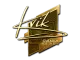Sticker | Kvik (Gold) | Boston 2018 CS2 skin
