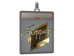 Sticker Slab | chopper (Gold) | Boston 2018