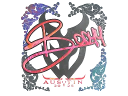 Sticker | bodyy (Holo) | Austin 2025