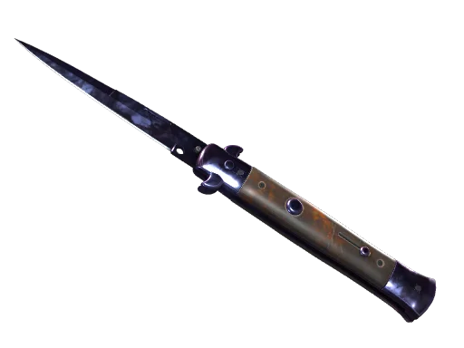 ★ Stiletto Knife | Doppler (Minimal Wear) Black Pearl