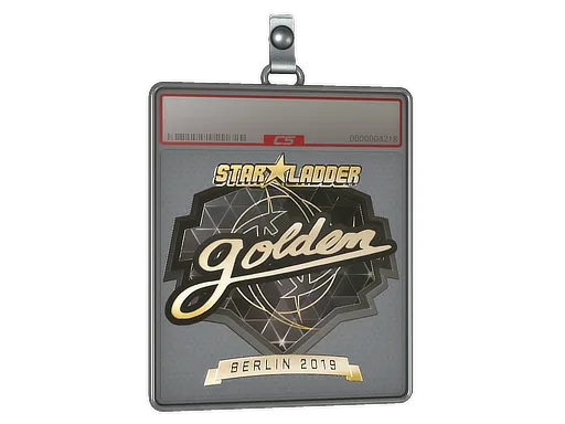 Sticker Slab | Golden (Gold) | Berlin 2019