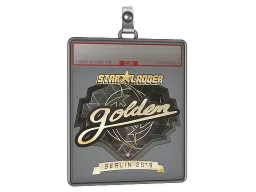 Sticker Slab | Golden (Gold) | Berlin 2019