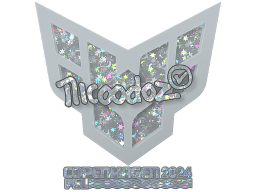 Sticker | nicoodoz (Glitter) | Copenhagen 2024