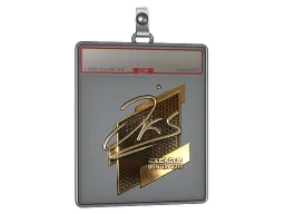 Sticker Slab | jks (Gold) | Boston 2018