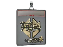 Sticker Slab | fer (Gold) | Antwerp 2022