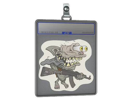 Sticker Slab | Black Shark Shooter