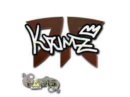 Sticker | KRIMZ (Glitter) | Paris 2023