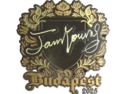 Sticker | JamYoung (Gold) | Budapest 2025