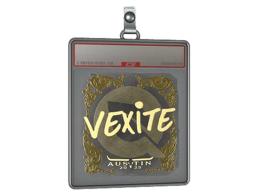 Sticker Slab | vexite (Gold) | Austin 2025