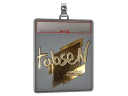 Sticker Slab | tabseN (Gold) | Boston 2018