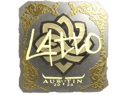 Sticker | latto (Gold) | Austin 2025