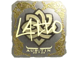 Sticker | latto (Gold) | Austin 2025