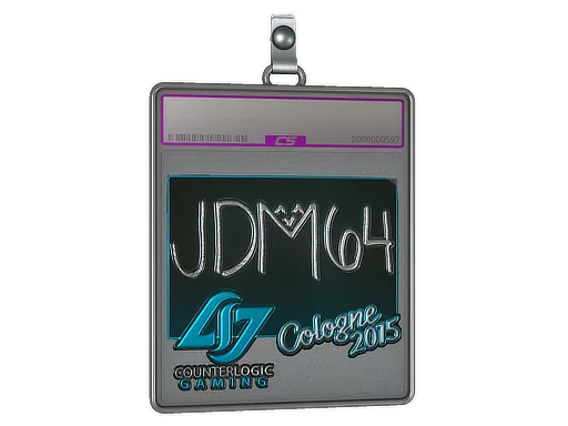 Sticker Slab | jdm64 (Foil) | Cologne 2015