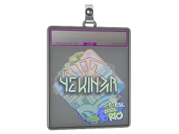 Sticker Slab | YEKINDAR (Holo) | Rio 2022